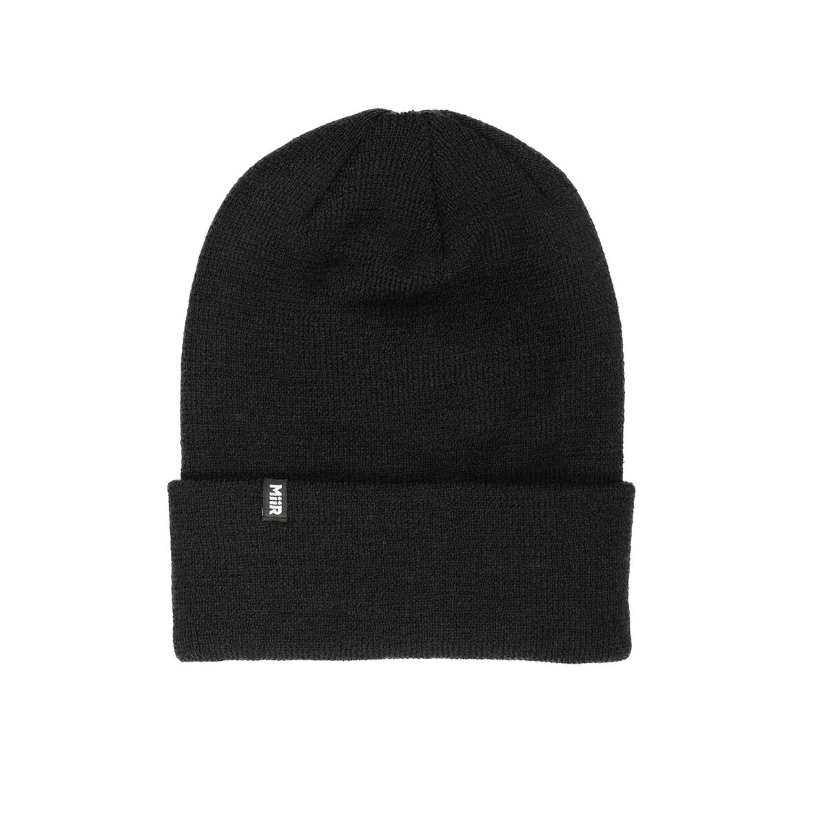 recycled-poly-fine-knit-beanie-q3 Web_PDP-RecycledPolyFineKnitBeanie_Studio_Front_Black.jpg